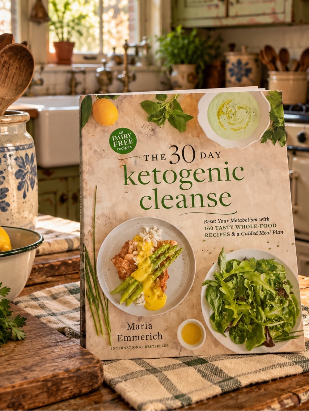 The 30-Day Ketogenic Cleanse by Maria Emmerich | Keto Cookbook & Meal Plan